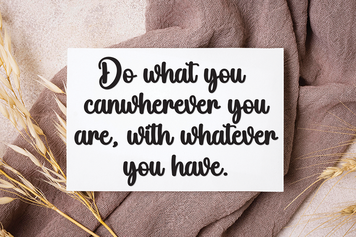 Newborn | Script Font, a Handwritten Font by Scratchones (Photo 5 of 9)