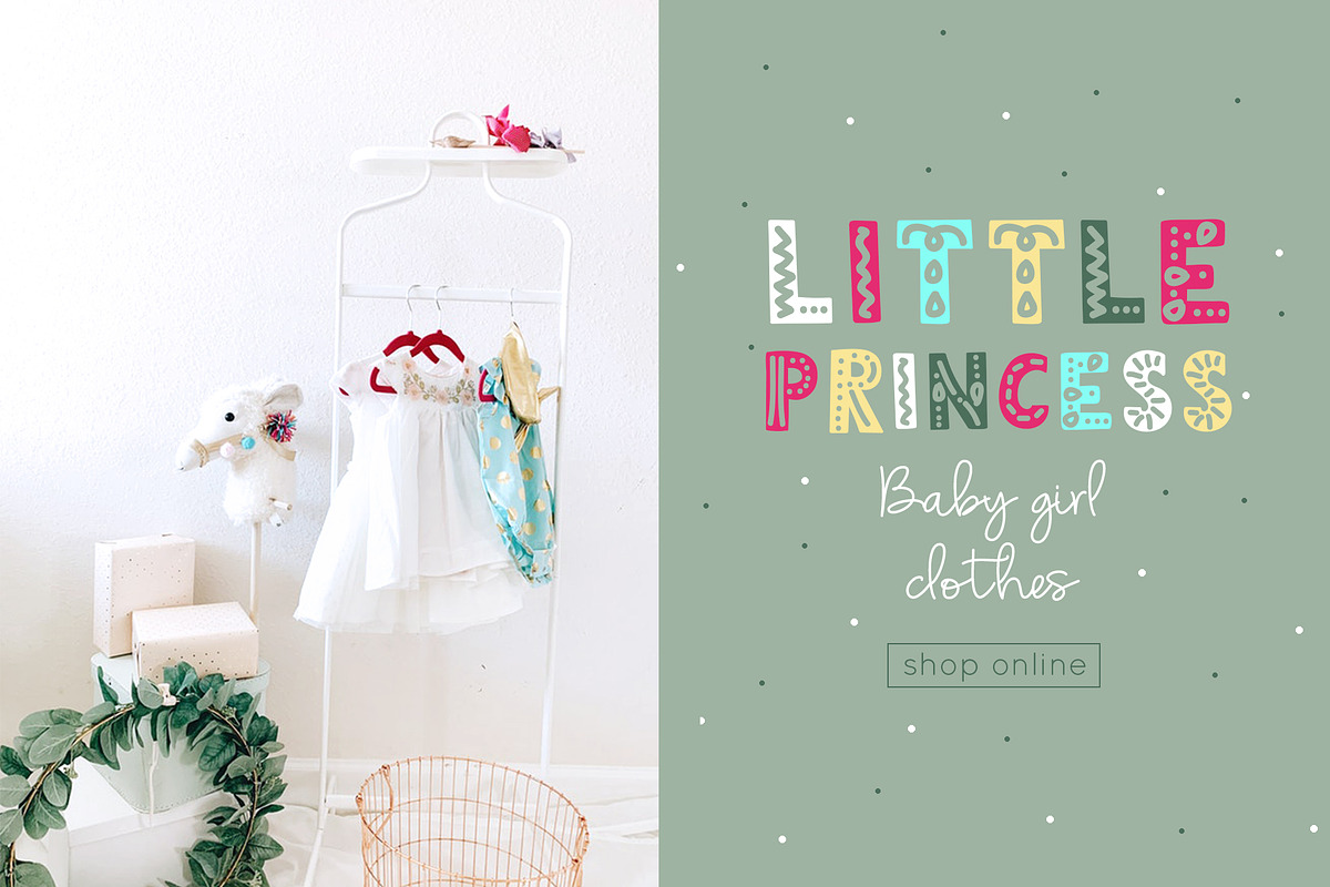 Oh My Child Font. Hygge Style preview 2