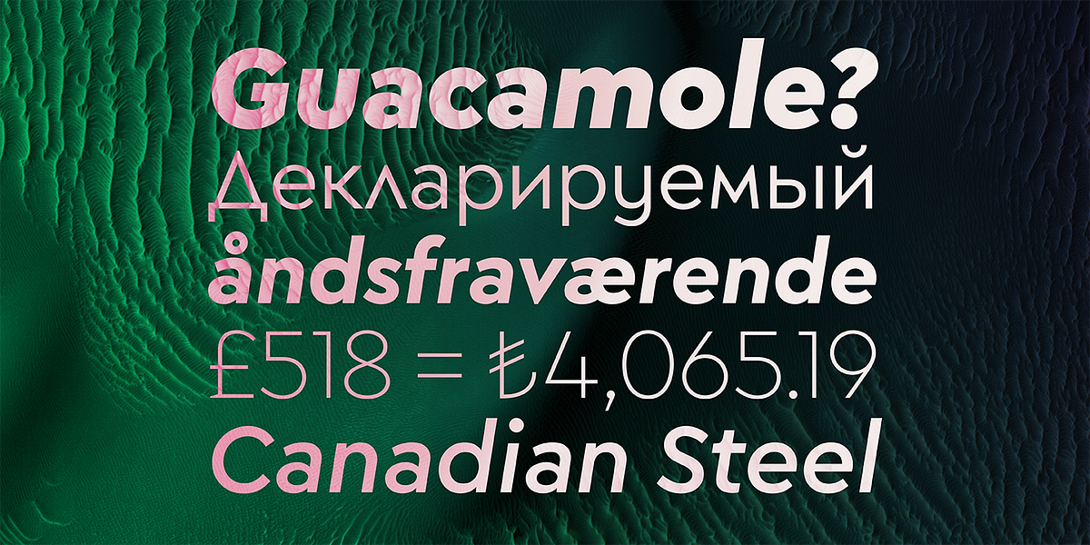 Megabyte, a Sans Serif Font by Type Atelier (Photo 6 of 8)