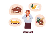 Basic human needs concept set, an Education Illustration by Good Studio (Thumbnail 3 of 16)