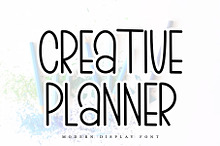 CREATIVE PLANNER
