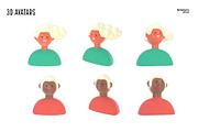 3D Avatars, a Templates & Theme by Grivina's shop (Thumbnail 11 of 13)