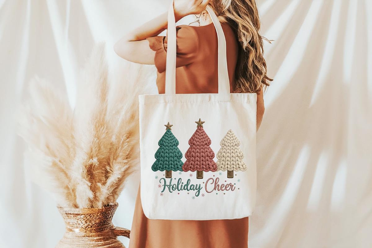 Christmas Tree Png, Faux Yarn Christ, an Illustration by Designking (Photo 5 of 6)