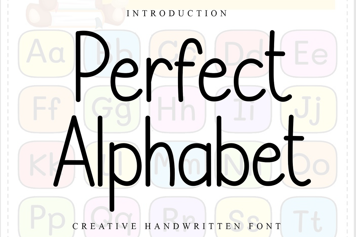 Perfect Alphabet, a Sans Serif Font by InermediaSTUDIO (Photo 1 of 8)