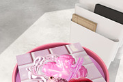 PINKCORE Graphic collage collection, a Graphic by LarysaZabrotskaya (Thumbnail 4 of 10)