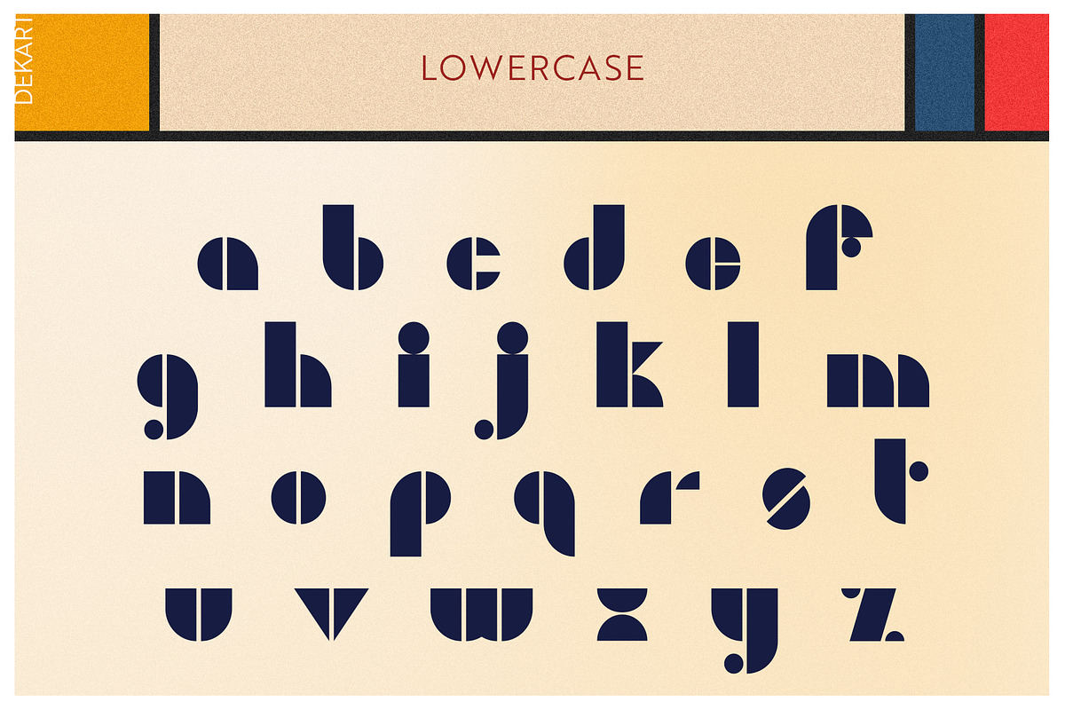Dekart | Display Sans Serif Font, a Sans Serif Font by Kandella's Art (Photo 7 of 14)