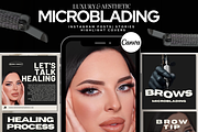 Microblading Instagram Templates, a Social Media Template by Design Driven Media (Thumbnail 2 of 7)