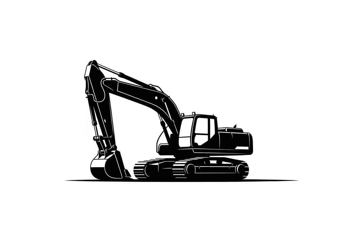 Excavator Construction Vector Bundle, an Illustration by Amazin_art (Photo 39 of 51)