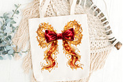 Christmas Red Bow PNG Clipart, an Object Graphic by Zahyl Studio (Thumbnail 5 of 7)