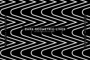 Dark Geometric Lines, a Graphic by MalyskaStudio (Thumbnail 1 of 5)