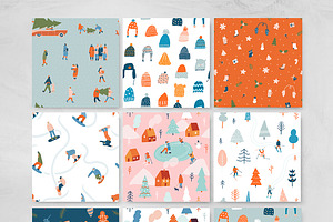 Christmas Market Graphic Set