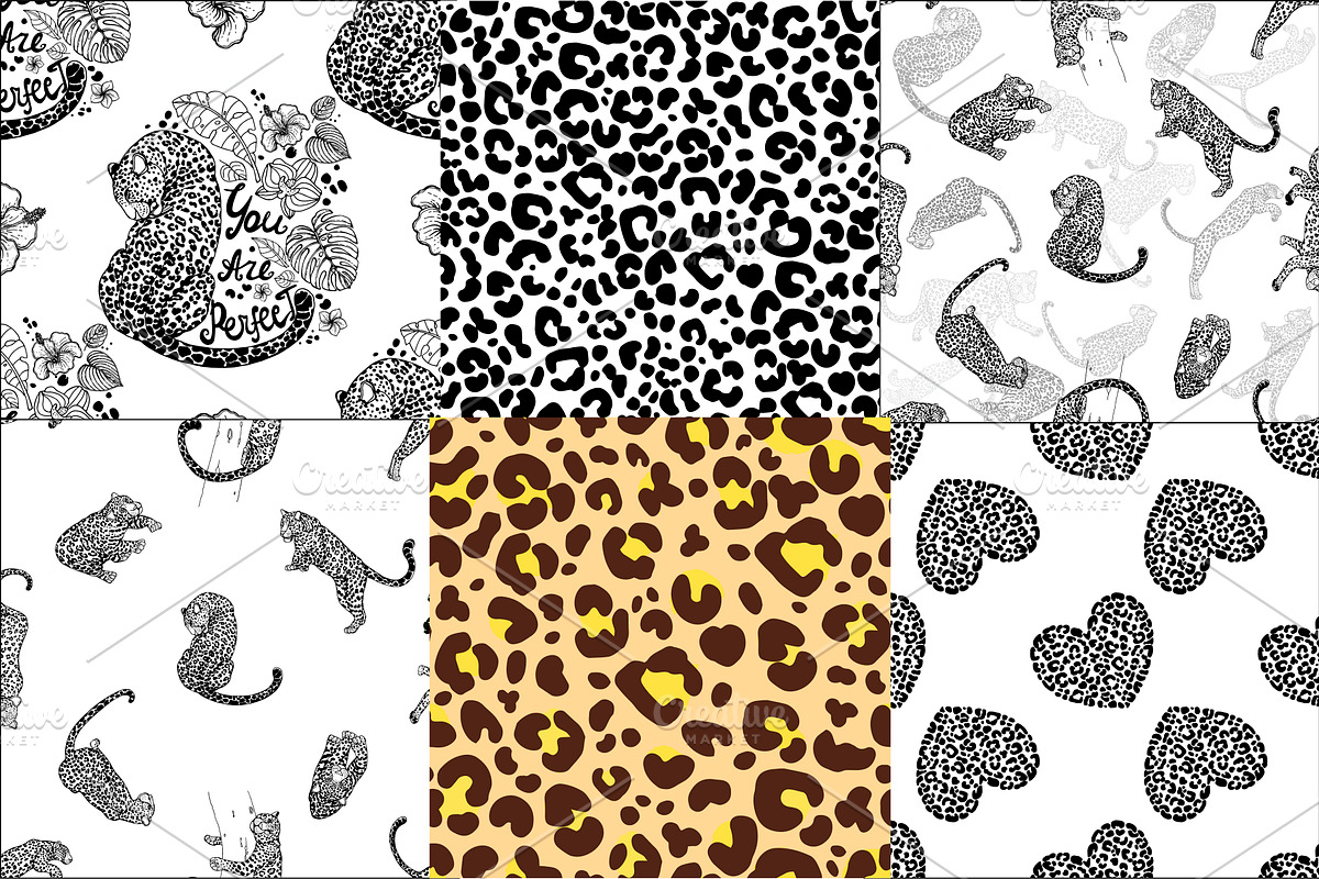 Leopards 3, an Animal Illustration by Ecaterina Sciuchina (Photo 4 of 6)