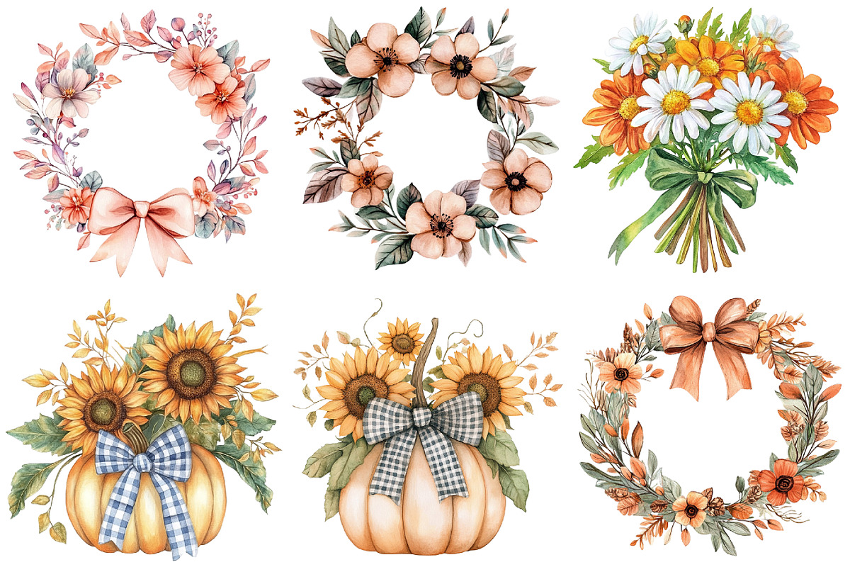 Magical Autumn Boho Pumpkin, an Illustration by CitraGraphics (Photo 2 of 5)