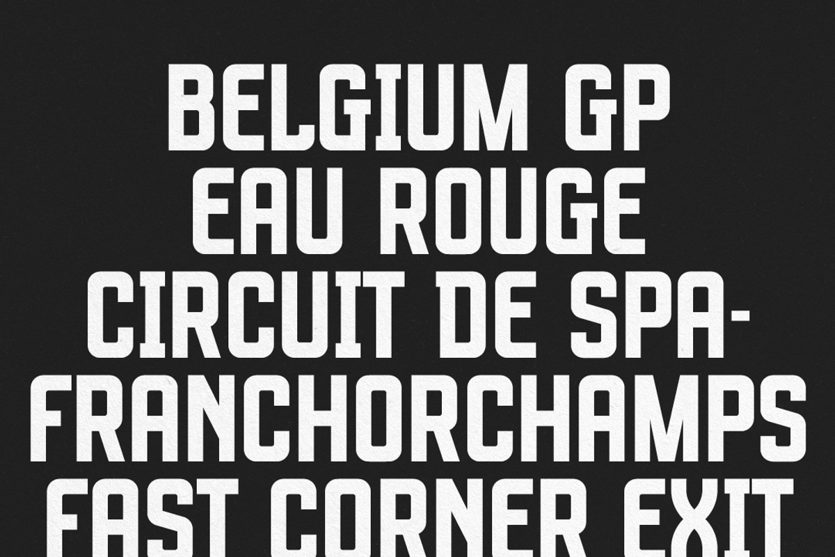 BM Raidillon, a Sans Serif Font by Brandon Moore (Photo 3 of 3)