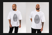T-Shirt Mock-Up Set, a Shirt Mockup by Freeman Studio (Thumbnail 11 of 20)