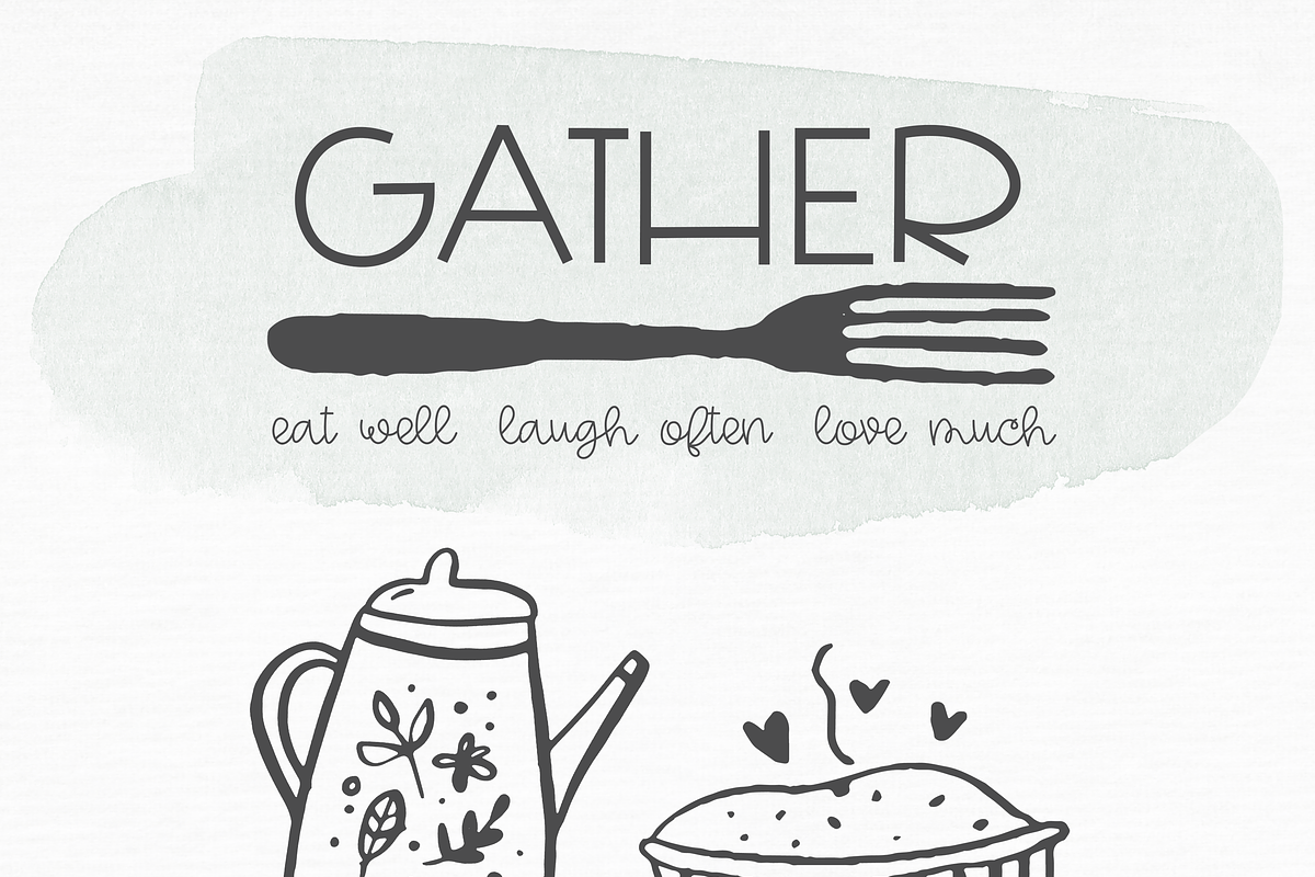 Farmhouse - A Bold Handwritten Font preview 3