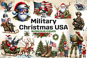 Military Christmas USA, an Illustration by FITALARTSNEDIGI (Thumbnail 1 of 11)