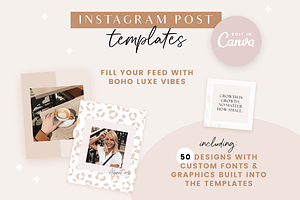 Minimal Neutral Instagram Templates