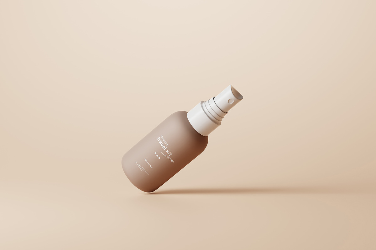 Cosmetic Travel Kit Mockups, a Packaging Mockup by pmvch (Photo 39 of 53)