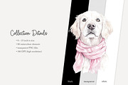 80 pink cottage clip art, a Seasonal Illustration by Poppy Lane Studio (Thumbnail 8 of 8)