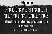 Cromartyc modern blackletter, a Blackletter Font by dansdesign (Thumbnail 5 of 9)