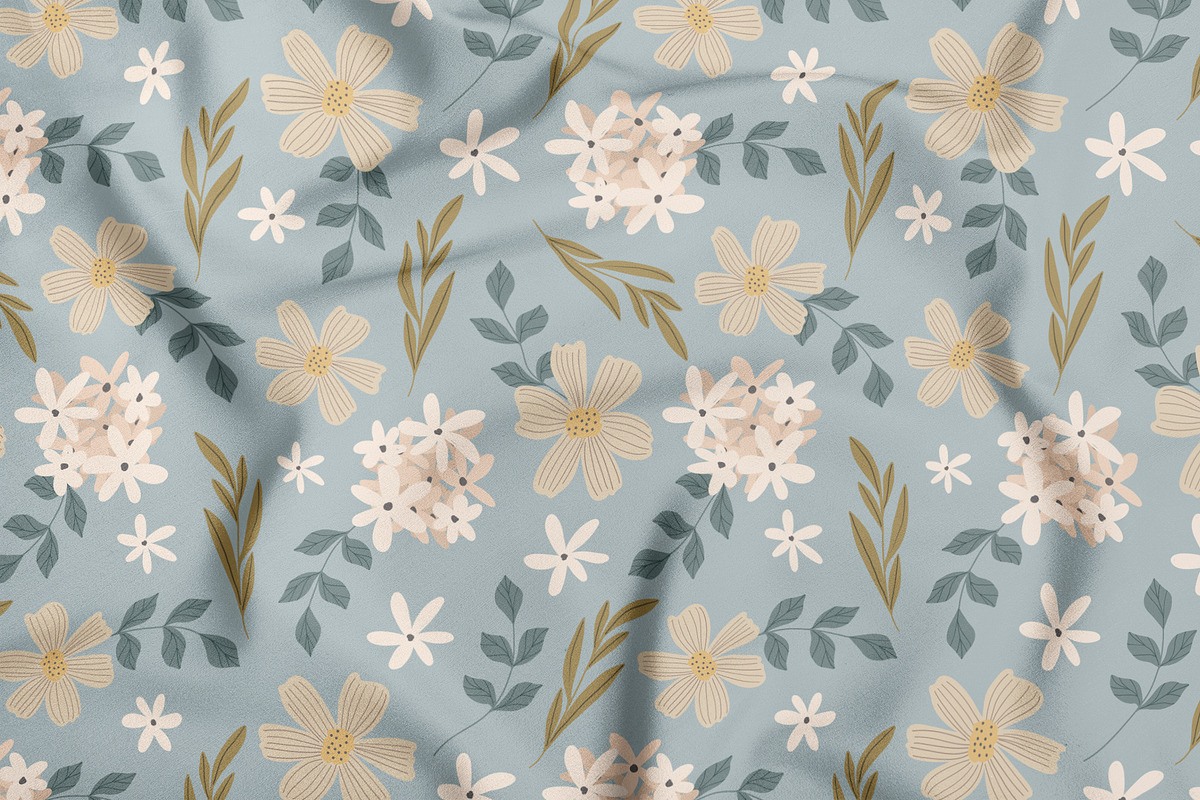 Abstract flowers and patterns., a Decorative Illustration by hanifa_design (Photo 5 of 6)