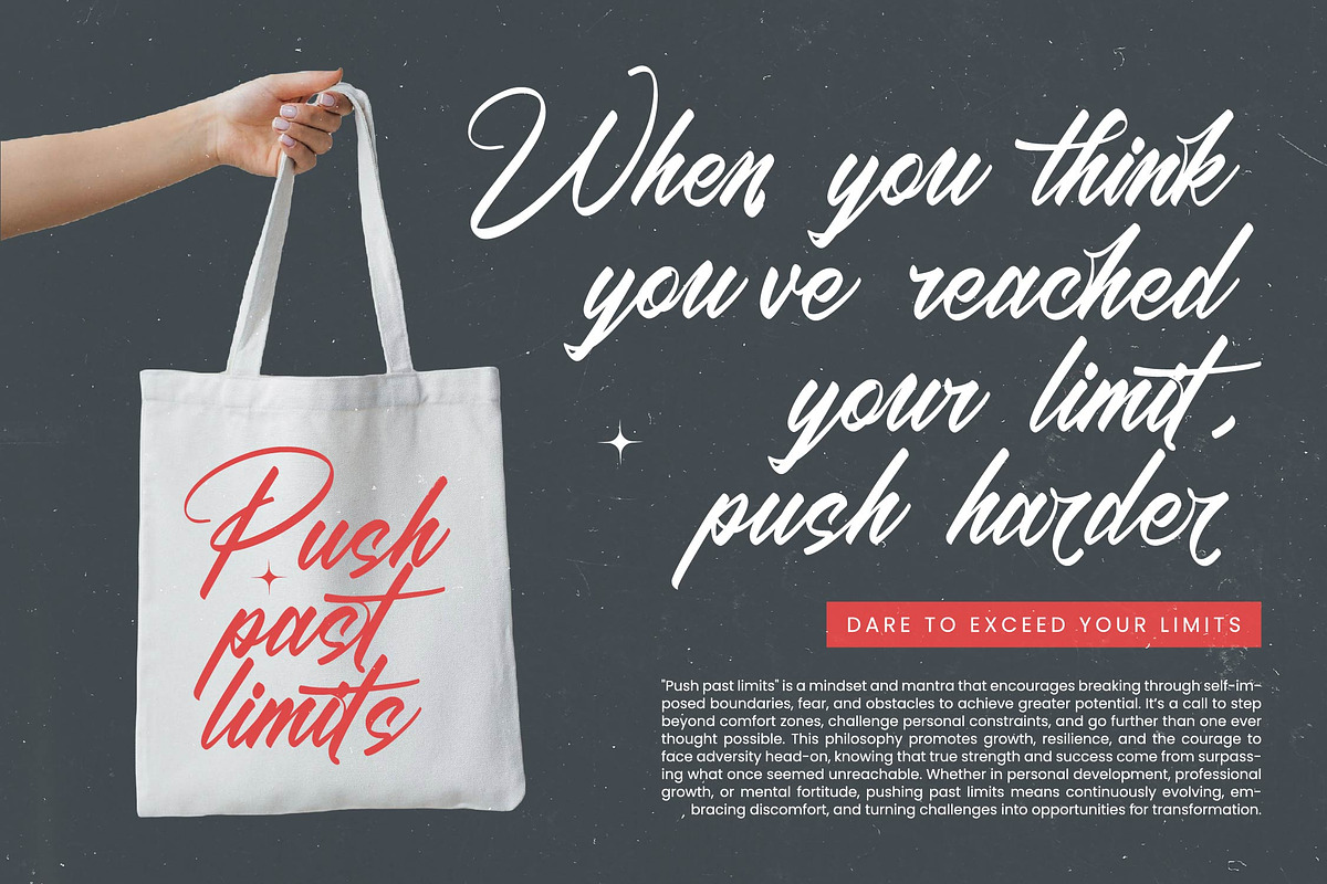 Black Fatal Brush Calligraphy Font, a Script Font by stylishtype.co (Photo 5 of 20)