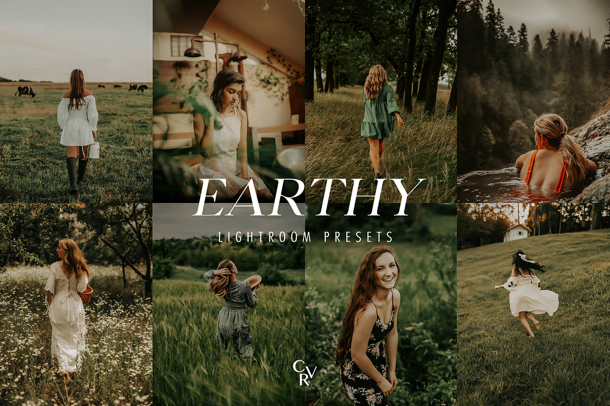 25 Earthy Tone Lightroom Presets, a Preset Add-On by CVR Presets (Photo 1 of 6)