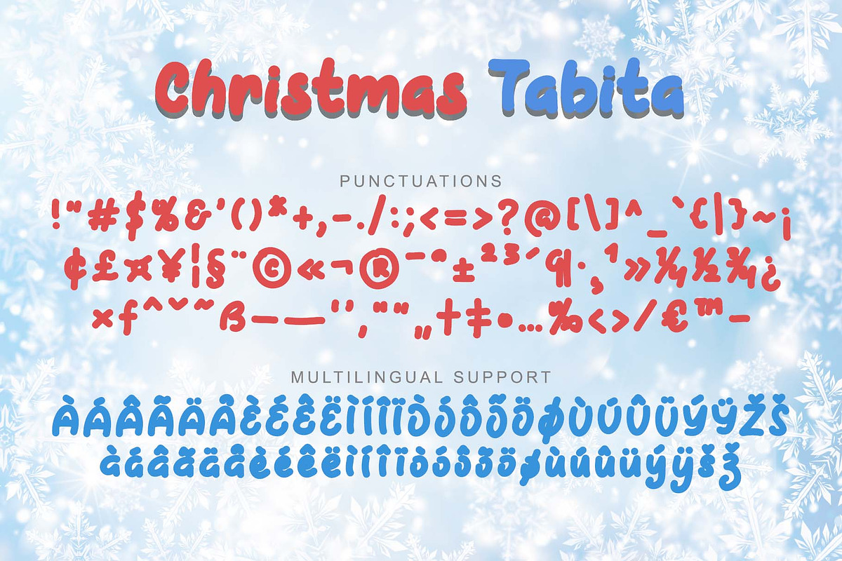 Christmas Tabita, a Handwritten Font by Yoga Letter (Photo 5 of 6)