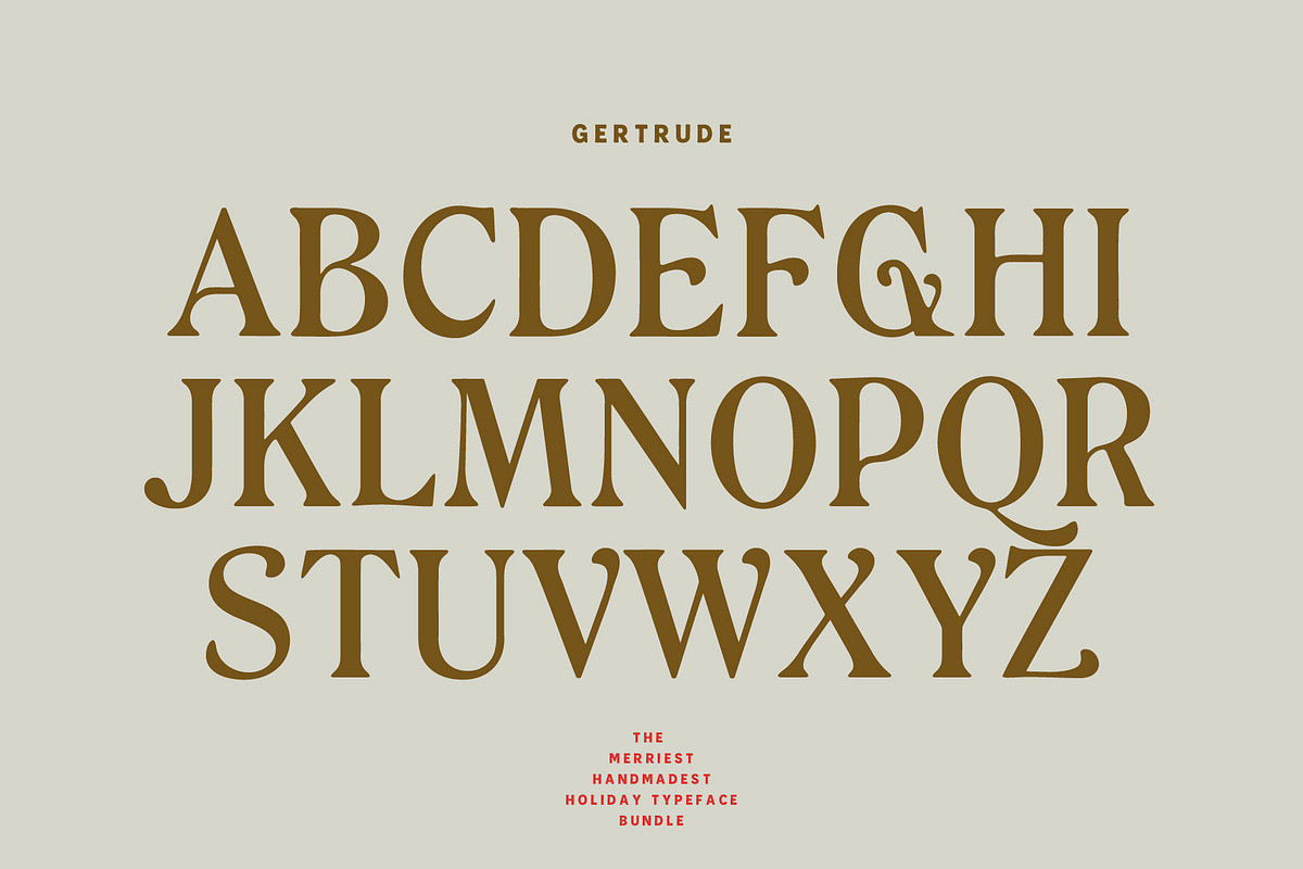 Holiday Bundle: Holiday Fonts, a Font by Press & Pen (Photo 7 of 10)