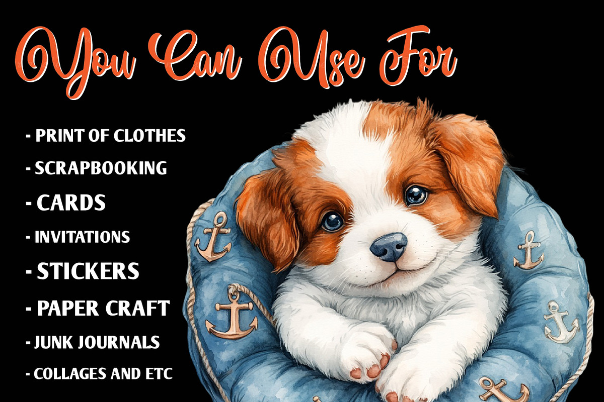 Nautical Clipart, Baby Sailor Clipar, an Illustration by CreationArt (Photo 3 of 9)