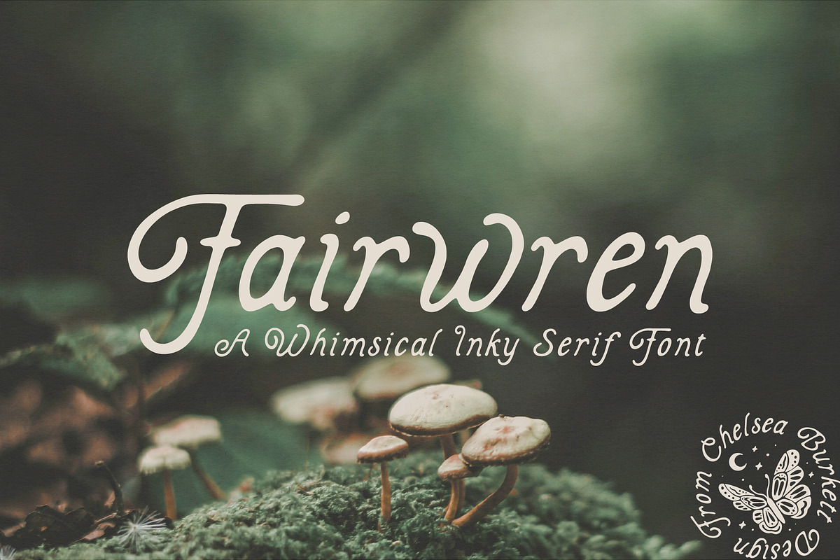 Fairwren, a Serif Font by Chelsea Burkett (Photo 1 of 9)