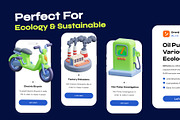 Ecology And Sustainable 3D Icon, an Environmental 3D Model by orenjidesign (Thumbnail 5 of 8)