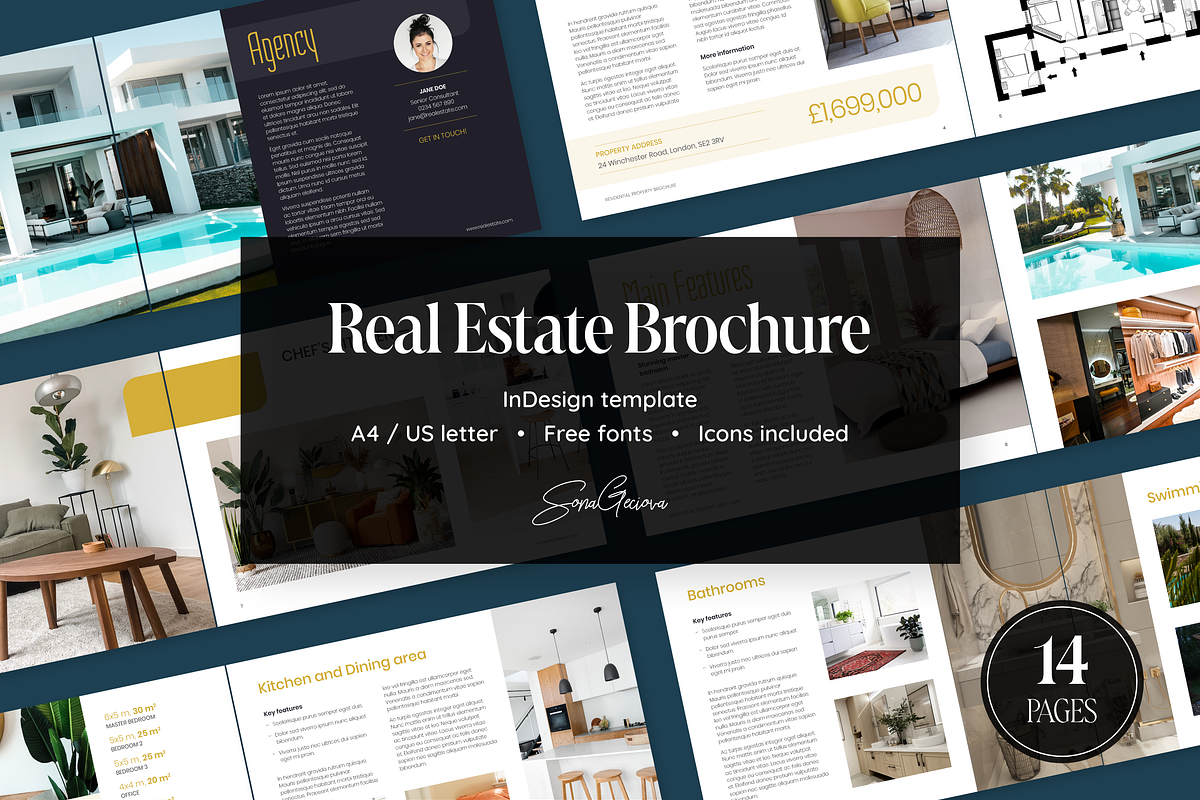 Real Estate Landscape Brochure
