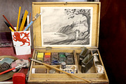 MockUp Painting On An Easel, a Mockup by ToozDesign (Thumbnail 2 of 2)