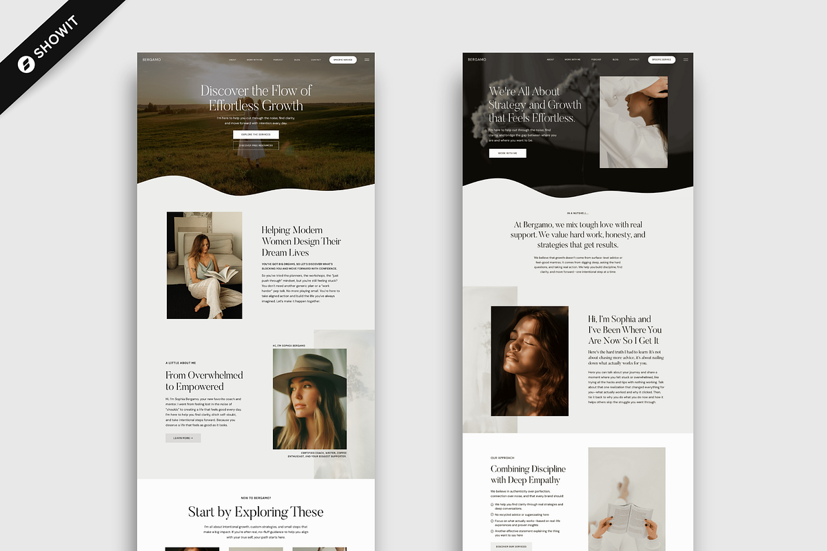 Showit Website Template | Bergamo, a Websites & App Template by Designorina (Photo 2 of 10)