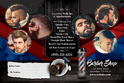 Barber Shop Flyer, a Flyer Template by Nate Bartlett Design (Thumbnail 2 of 3)