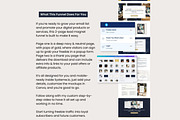 Systeme.io Blueprint Lead funnel, a Landing Page Template by Hayley's Digital Hub (Thumbnail 2 of 10)