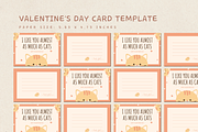 VALENTINE'S DAY CARD CANVA TEMPLATE, a Card Template by The Little Lily Studio (Thumbnail 3 of 5)