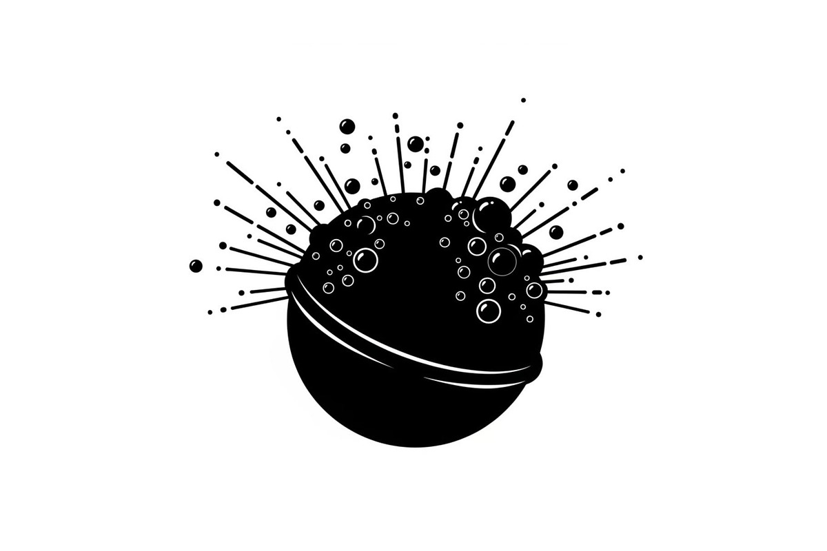 Cartoon Bomb Blast Silhouette, a Graphic by hafijul (Photo 6 of 14)