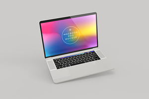 Macbook Pro Mockup - 9 Views