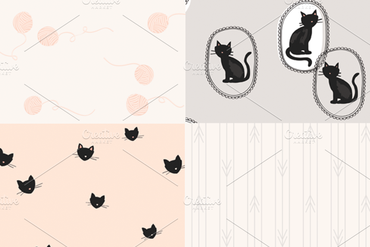 Cat Lovers & Others Patterns preview 2