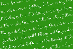 Sweetlime Delight Handwritten Font