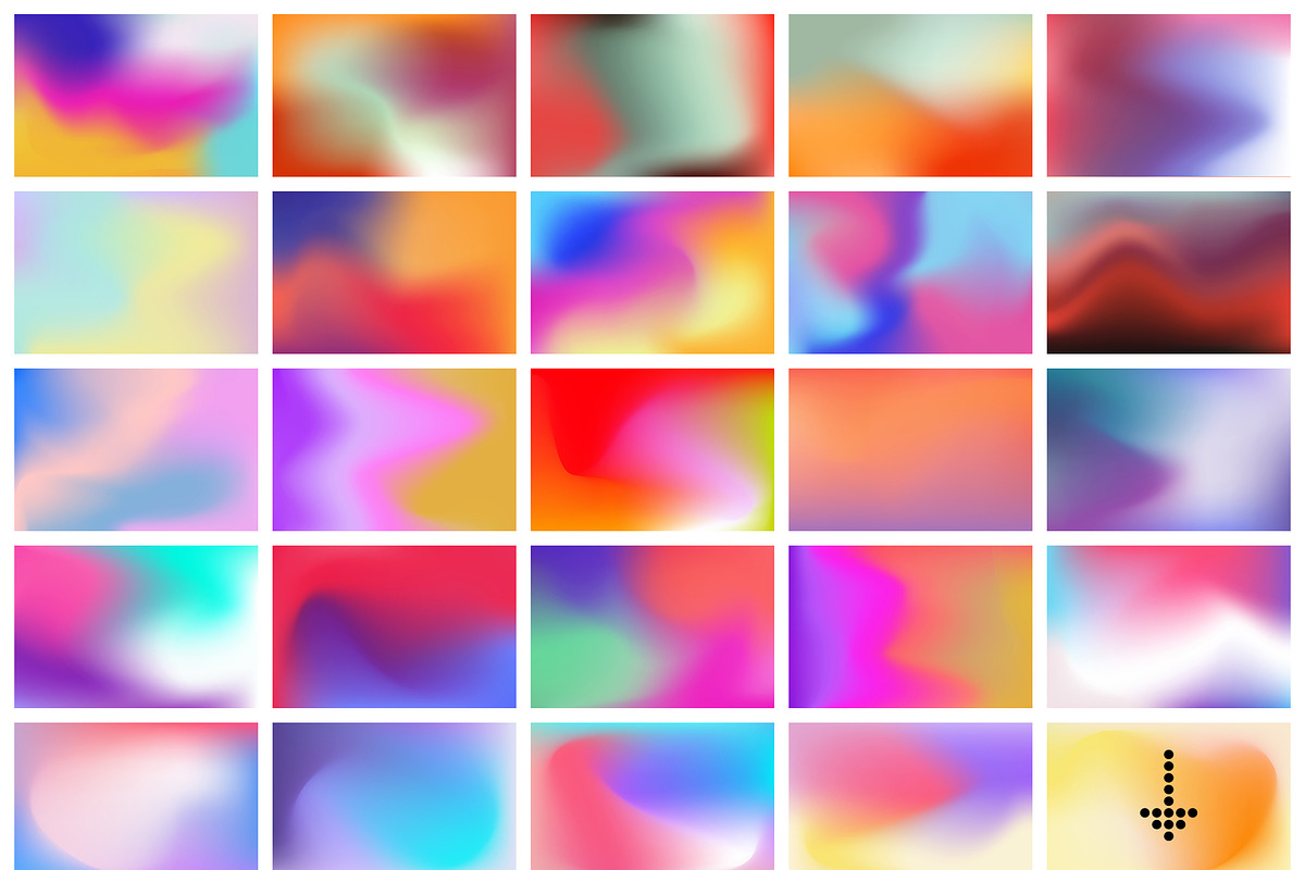 DUENDE: Grainy & Foil Gradients, a Texture Graphic by VitalexStudio (Photo 9 of 9)