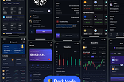 CryptoQu - Crypto Wallet App UI Kit, an UI Kit Template by Moni Studio (Thumbnail 4 of 4)