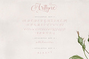 Arttyne Modern Script Font, a Script Font by alit design (Thumbnail 6 of 20)