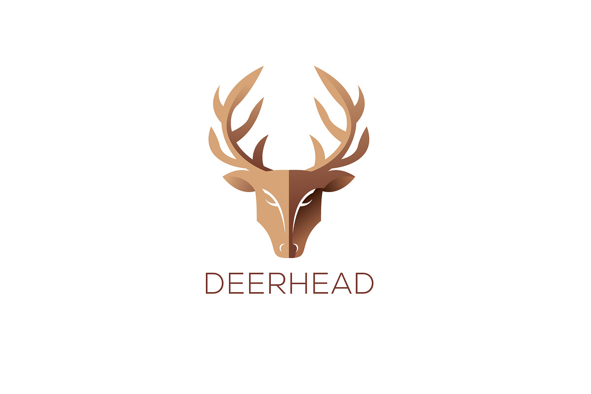 Deerhead Logo Template, a Branding & Logo Template by Maximum Designstudio (Photo 3 of 4)