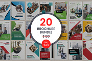 20 Bi-fold Brochure Template Bundle, a Brochure Template by Pixelpick (Thumbnail 1 of 11)