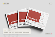 US Letter Landscape Magazine Mockup, a Books & Magazine Mockup by Toasin Studio (Thumbnail 5 of 7)