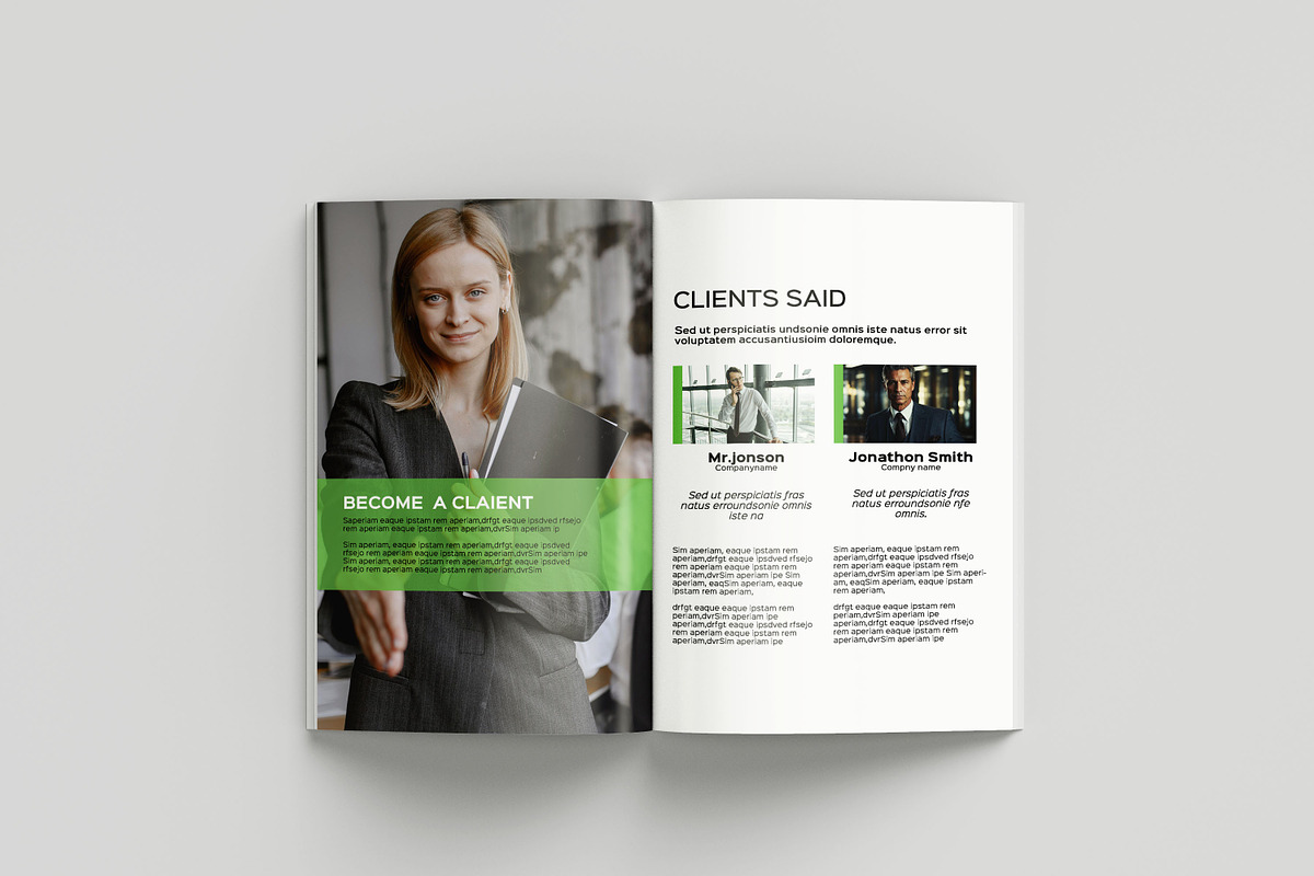 Corporate Brochure Template